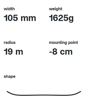 Ski Atris Birdie 105