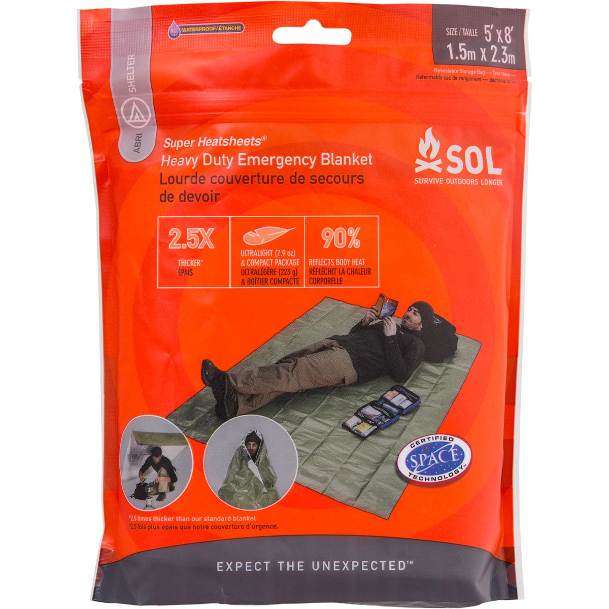 アウトドア寝具 WOVEN BLANKET AIOT! yanggao ver. Manta de Emergencia OD – Volkanica Outdoors