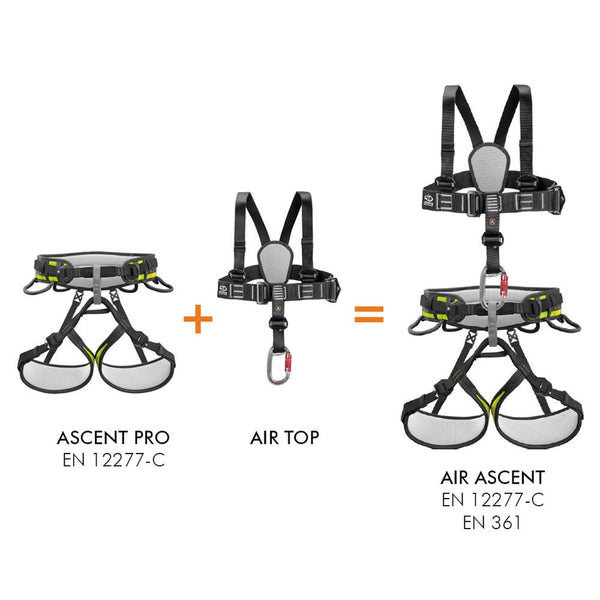 Arnés Profesional Climbing Technology Air Ascent