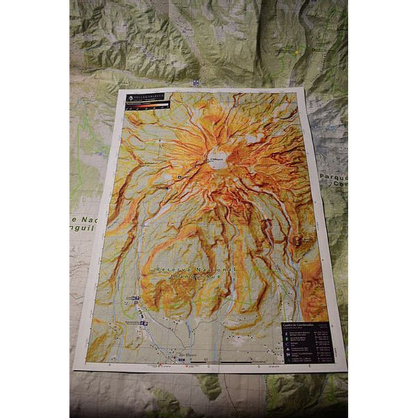 Mapa Andinismo Volcan Calbuco