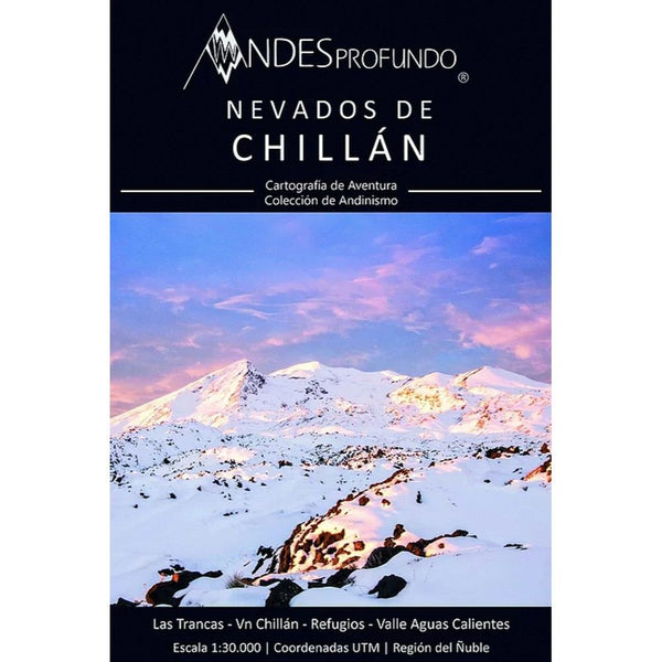 Mapa Andinismo Volcan Nevados de Chillan