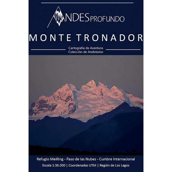 Mapa Andinismo Monte Tronador