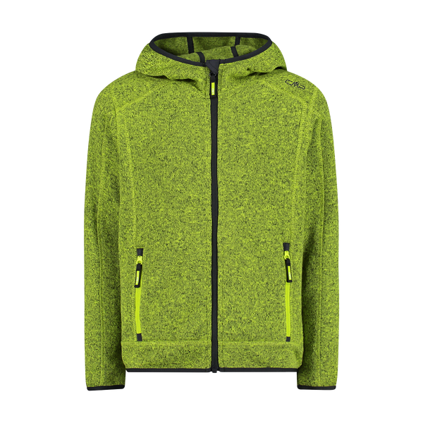Polar Niño Mélange Knit-Tech Hooded Heavy