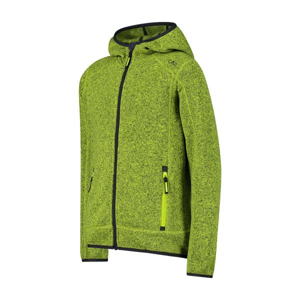 Polar Niño Mélange Knit-Tech Hooded Heavy