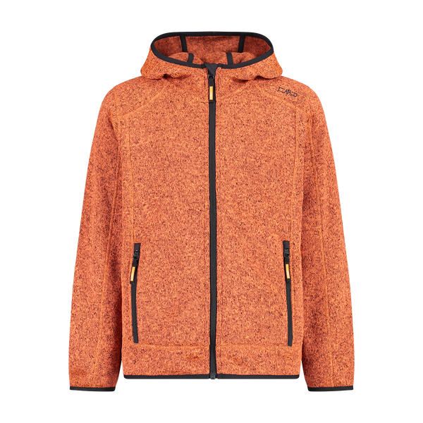 Polar Niño Mélange Knit-Tech Hooded Heavy
