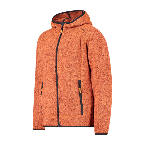 Polar Niño Mélange Knit-Tech Hooded Heavy