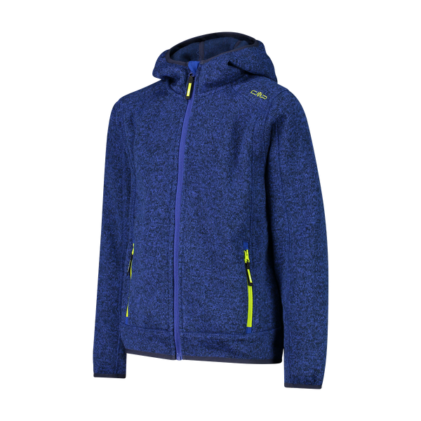 Polar Niño Mélange Knit-Tech Hooded Heavy