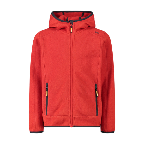 Polar Niño Mélange Knit-Tech Hooded Heavy
