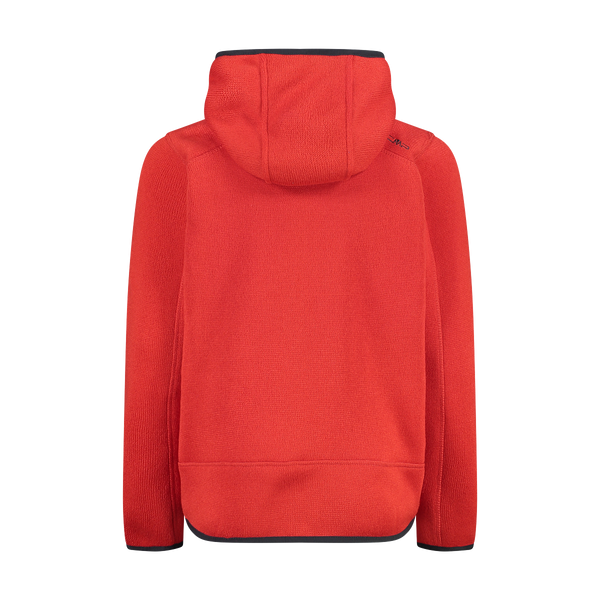 Polar Niño Mélange Knit-Tech Hooded Heavy