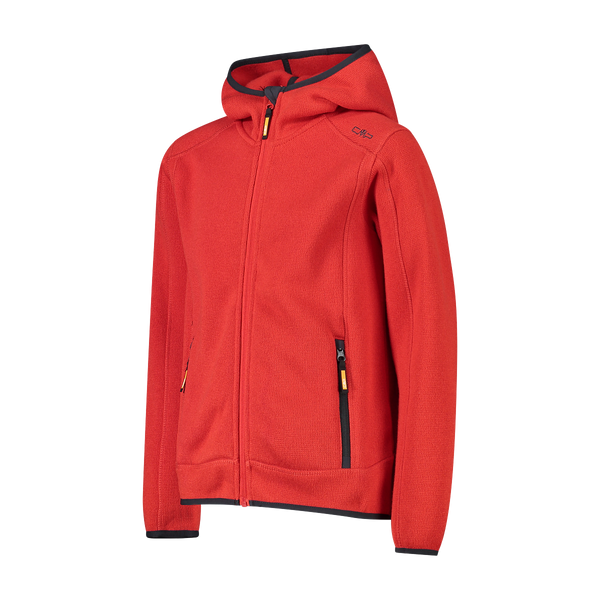 Polar Niño Mélange Knit-Tech Hooded Heavy