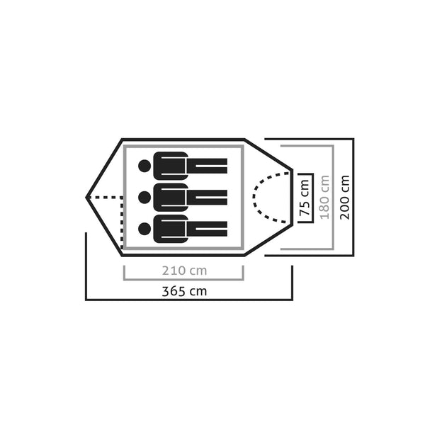 Carpa Salewa Sierra Leone III Tent