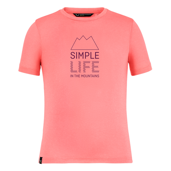 Polera Salewa Kids Simple Life Dry K S/S Tee