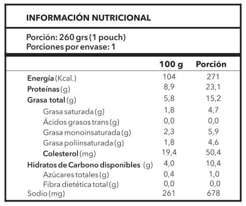 Estofado de Vacuno 260 gr