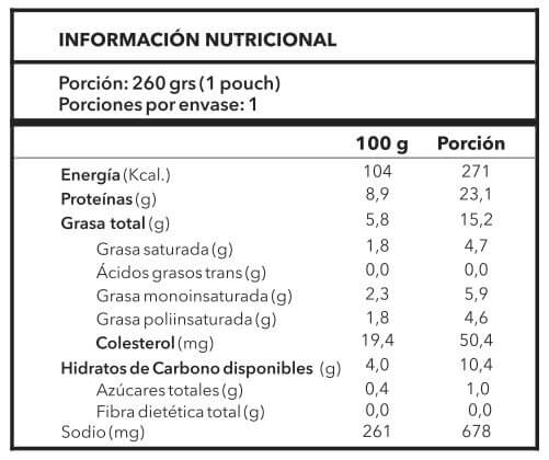 Estofado de Vacuno 260 gr