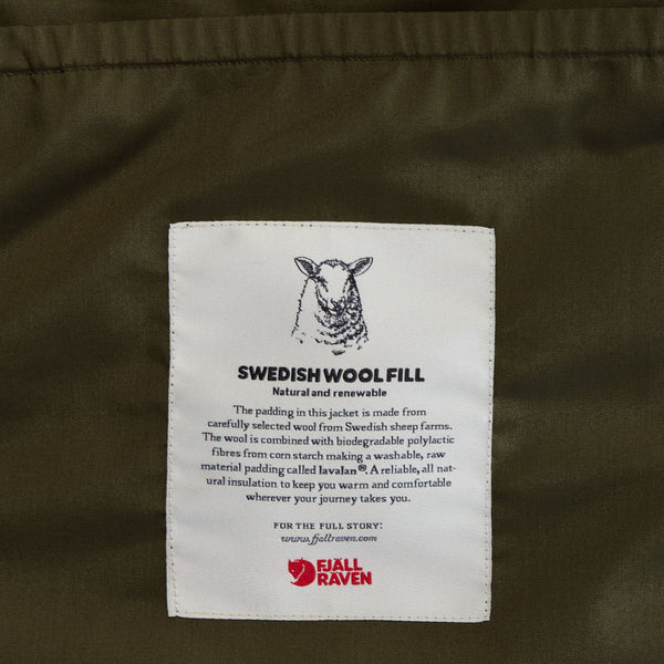 Chaqueta Hombre Fjallraven Singi Wool Padded Parka