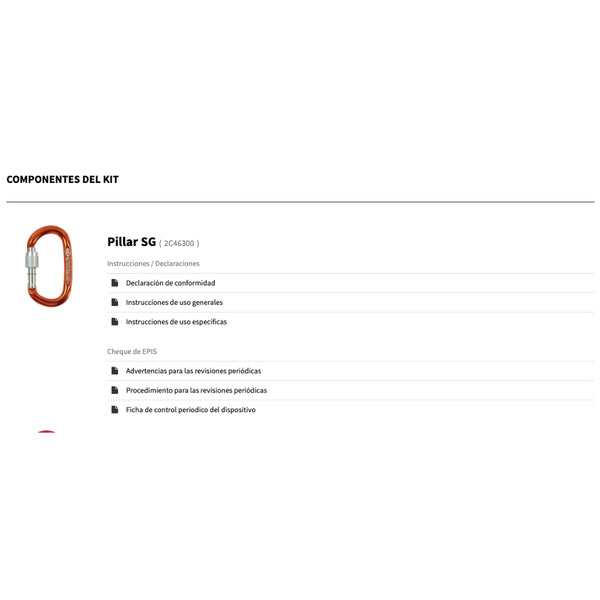Conector Climbing TechonoloGy Finch Combi+ 2 Metros