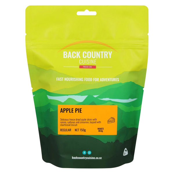 Pie de manzana Back Country Cuisine