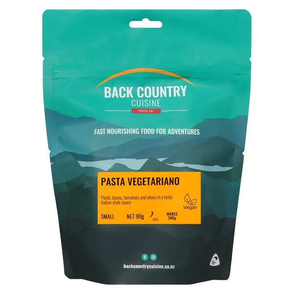 Pasta Vegetariana Back Country Cuisine