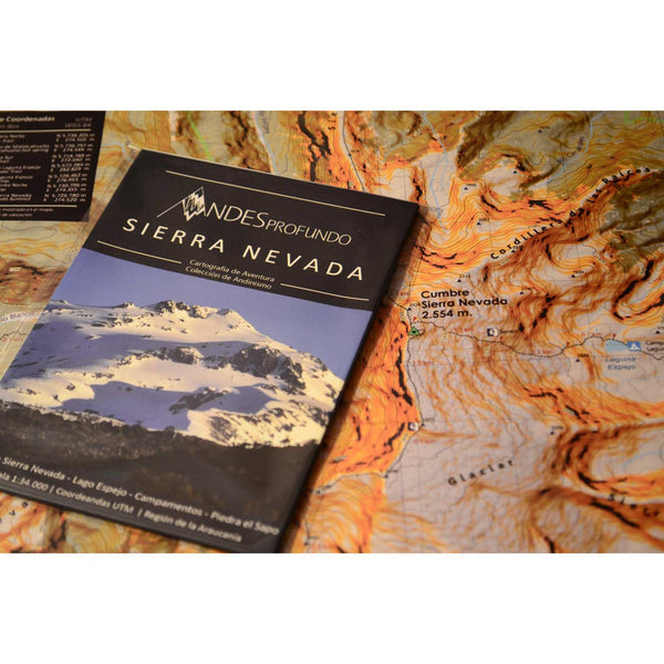 Mapa Andinismo Sierra Nevada