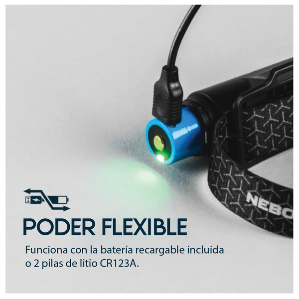 Linterna Einstein 1000 Lumens REC
