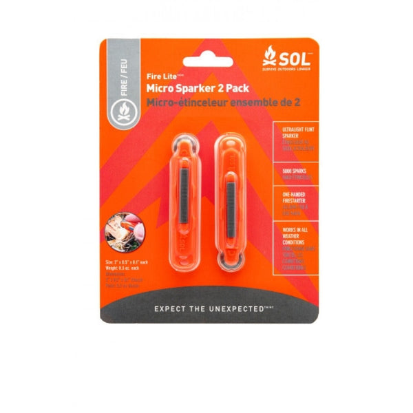 Pedernal Fire Lite ™ Micro Sparker (Pack 2 unidades)